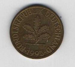 Almanya 10 Pfennig 1995-G (Mp1094)