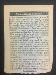 23 MART 2004 -TAKVİM YAPRAĞI-DOĞUM GÜNÜ HEDİYESİ-BİZİM ANADOLU TAKVİMLERİ,SAİD İ NURSİNİN VEFATI,1960,ANNE SÜTÜNÜN YARARLARI