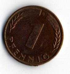 Almanya 1 Pfennig 1950-G (Mp1490)