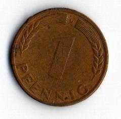 Almanya 1 Pfennig 1950-G (Mp1491)