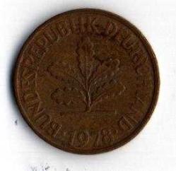 Almanya 2 Pfennig 1978-D (Mp1507)