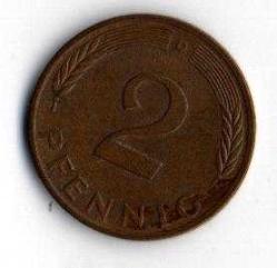 Almanya 2 Pfennig 1978-D (Mp1507)