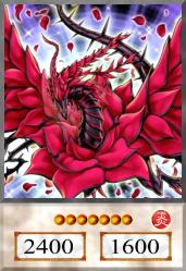 Yugioh Black Rose Dragon Anime Kart