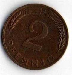 Almanya 2 Pfennig 1978-F (Mp1515)