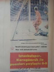 18 Eylül 1981 - A İkinci Türkiye Ligi Puan Durumu - B İkinci Türkiye Ligi Puan Durumu - C İkinci Türkiye Ligi Puan Durumu - D İkinci Türkiye Ligi Puan Durumu - İstanbulspor, Karagümrük ile puanları paylaştı 0-0 fotoğraf ve haberi - Gazete haberi - Tek Yaprak Arkalı Önlüdür