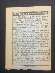 24 MAYIS 2004-TAKVİM YAPRAĞI,DOĞUM GÜNÜ HEDİYESİ-BİZİM ANADOLU TAKVİMLERİ,LATİN HARFLERİNİN KABULÜ 1928,ÖRNEK BİR HANIM SAHABİ