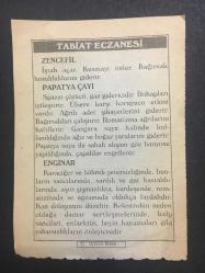 31 MAYIS 2004-TAKVİM YAPRAĞI,DOĞUM GÜNÜ HEDİYESİ-BİZİM ANADOLU TAKVİMLERİ,DÜNYA SİGARA İÇMEME GÜNÜ,TABİAT ECZANESİ,ZENCEFİL,PAPATYA ÇAYI,ENGİNAR