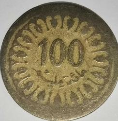 TUNUS 1960 100 MİLİM