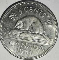 LOT.9 » KANADA 1981  5 CENT