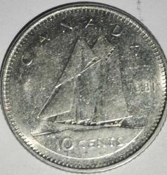 KANADA 1981  10 CENT