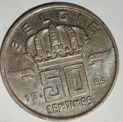 LOT.2 » BELÇİKA 1985  50 CENTIMES