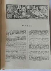 Resimli Türk Edebiyatı Tarihi [TEK CİLTTE TAKIM İLK BASKI] / Destanlar Devrinden Zamanımıza Kadar / BİR KÜTÜPHANE SÜSÜ...