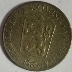 ÇEKOSLAVAKYA 1982 1 KORUN