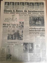 YENİ SABAH GAZETESİ   21 EKİM 1961 YIL :24 SAYI :8120---Milli Koalisyon Çıkmaza Girdi ---Sıtkı Ulay ,Partilere Milli Menfaatleri Öğreteceğiz Dedi ---AP ,147 lere bakanlık vaad ediyor ---Erim le  Gülek arasında bir  irtibat yok --Pazarlık ve Tahminler Aldı Yürüdü ---Doktorların hizmet yerleri  5 e ayrıldı ---Ucuz satılan  ekmek  kusursuz  bulundu ---Yeniden 4556 bina  istimlak  edilecek ---İç çamaşırsız dolaşan  karısını  boşanmak istedi ---Yeşilköy de bir uçak  yakıtını denize  boşalttı ---Bakın ne yapalım  ? :Siyavuşgil ---Şehrimizde dün 11 trafik  kazası  oldu  ,15 yaralı var ---Sinema ,Tiyatro ,Radyo Programları ---Rus Atom Denemesi Geniş  Tepki Yarattı ---Nasır  yeni  durum  hakkında bilgi verdi ----Sinema : Kordura Kahramanları ,Ormanda Macera ,Notre Dame ın  Kamburu ,Fransızlar Paris te ki  Cezayirlileri Öldürüyor ---Güreşte S.Rusya ile Karşılaşıyoruz ---Milli Ligde Bugün  Üç Şehirde Altı Maç Var ----29 Ekim Norveç  Milli Maçı Kadrosu Dün Tespit Edildi ---