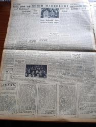 Yeni İstanbul Gazetesi - 26 Aralık 1953 - Mustafa Nermi - Noel Bazı Yerlerde Matem Halini Aldı - Yılda Üç Fazla Maaş Kanunu Kabul Edildi - Kızılların Hindiçini Taarruzu - Ankara'da Millet Parti'lilerin Duruşması -  Döviz Kaçıran Bir Komünist Partisi Üyesi Sevim Tarı - Cumhurbaşkanı Celal Bayar Pakistan'ı Ziyaret Edecek - Jenny Çeviren Reşad Nuri Darago Yazı Dizisi -  Azınlık Okullarındaki Türkçe Öğretmenleri İkramiye Alamıyor -  Kürtaj Davası - Arkeoloji Müzeleri Müdürü Aziz Ogan Emekliye Ayrıldı - Moskova Radyosunun Noel Mesajı - Lana Turner Ve Lex Baxter Yeniden Evlendiler - Kadınlar Ve Hindistan'ın Beş Yıllık Planı Yazan Najoo Bilimoria - Milyonları Güldüren Adam İtalyan Toto Bedbaht Olduğunu Söylüyor - Solist Yetvart Margosyan - Aşk Ve Hilenin Revaçta Olduğu Memleket Ürdün - Kopenhag Futbol Karması İstanbul'da - Fenerbahçe'ye Gelen Yunan Kalecisi Karpuzas İlk Antrenmanını Dün Yaptı - Vakko - Fakültelerarası Voleybol Maçları - Konya Maçları Ve Puan Durumu - Sana Yağ