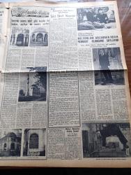 Yeni İstanbul Gazetesi - 26 Aralık 1953 - Mustafa Nermi - Noel Bazı Yerlerde Matem Halini Aldı - Yılda Üç Fazla Maaş Kanunu Kabul Edildi - Kızılların Hindiçini Taarruzu - Ankara'da Millet Parti'lilerin Duruşması -  Döviz Kaçıran Bir Komünist Partisi Üyesi Sevim Tarı - Cumhurbaşkanı Celal Bayar Pakistan'ı Ziyaret Edecek - Jenny Çeviren Reşad Nuri Darago Yazı Dizisi -  Azınlık Okullarındaki Türkçe Öğretmenleri İkramiye Alamıyor -  Kürtaj Davası - Arkeoloji Müzeleri Müdürü Aziz Ogan Emekliye Ayrıldı - Moskova Radyosunun Noel Mesajı - Lana Turner Ve Lex Baxter Yeniden Evlendiler - Kadınlar Ve Hindistan'ın Beş Yıllık Planı Yazan Najoo Bilimoria - Milyonları Güldüren Adam İtalyan Toto Bedbaht Olduğunu Söylüyor - Solist Yetvart Margosyan - Aşk Ve Hilenin Revaçta Olduğu Memleket Ürdün - Kopenhag Futbol Karması İstanbul'da - Fenerbahçe'ye Gelen Yunan Kalecisi Karpuzas İlk Antrenmanını Dün Yaptı - Vakko - Fakültelerarası Voleybol Maçları - Konya Maçları Ve Puan Durumu - Sana Yağ