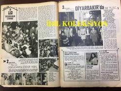 Ses Haftalık Aktüalite Sinema Tiyatro Müzik ve Gençlik Mecmuası Dergisi - 9 KASIM 1968 - Sayı: 46 - EDİZ HUN DİYARBAKIR'DA - MÜRÜVVET KAYNAK, NESRİN ERDEMİR, FEYZA ÖNDER - FATMA GİRİK - HOSTES GÜL YIKILMAZ - FALCI GÜRCÜ BACI - GINA LOLLOBRIGIDA - MİNE MUTLU - TUNÇ ORAL - JULIE ANDREWS - ROCK HUDSON - SEVDA FERDAĞ, TAMER YİĞİT ANJELİK FİLMİ - TAMA YAĞI 1960'LAR REKLAMI - MOODY BLUES - ZÜMRÜT - BERKANT - HOOVER ÇAMAŞIR MAKİNESİ 1960'LER REKLAMI - HÜLYA DARCAN - JACQUELINE BISSET - MICHAEL SARRAZIN - FERİT BAYKAM - CARL DREYER