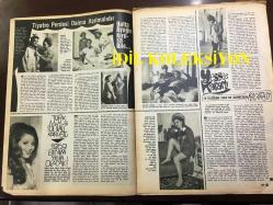 Ses Haftalık Aktüalite Sinema Tiyatro Müzik ve Gençlik Mecmuası Dergisi - 9 KASIM 1968 - Sayı: 46 - EDİZ HUN DİYARBAKIR'DA - MÜRÜVVET KAYNAK, NESRİN ERDEMİR, FEYZA ÖNDER - FATMA GİRİK - HOSTES GÜL YIKILMAZ - FALCI GÜRCÜ BACI - GINA LOLLOBRIGIDA - MİNE MUTLU - TUNÇ ORAL - JULIE ANDREWS - ROCK HUDSON - SEVDA FERDAĞ, TAMER YİĞİT ANJELİK FİLMİ - TAMA YAĞI 1960'LAR REKLAMI - MOODY BLUES - ZÜMRÜT - BERKANT - HOOVER ÇAMAŞIR MAKİNESİ 1960'LER REKLAMI - HÜLYA DARCAN - JACQUELINE BISSET - MICHAEL SARRAZIN - FERİT BAYKAM - CARL DREYER