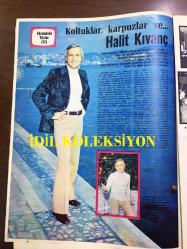 Ses Haftalık Aktüalite Sinema Tiyatro Müzik ve Gençlik Mecmuası Dergisi - 30 KASIM 1974 - Sayı: 49 - TARIK AKAN - ZEKİ MÜREN - FAHRETTİN ASLAN - KAHRAMAN KIRAL - CÜNEYT ARKIN - SEVGİ SOYSAL - KEMAL DENİZ - UĞUR DÜNDAR - ROBERTA FLACK - DONNY HATHAW - HALİT KIVANÇ - MARTIN LANDOU - BARBARA BAIN, SPACE 1999 - MOUTH AND MACNEAL POSTERİ - SALİH GÜNEY - EDİZ HUN - ESMERAY - HÜLYA KOÇYİĞİT, FİKRET HAKAN, EKREM BORA, SUZAN UZTAN, PEKCAN KOŞAR, NURHAN DAMCIOĞLU, EMEL SAYIN, HULKİ SANER, TÜRK HALK MÜZİĞİ SANATÇISI RECEP KAYMAK - YASEMİN KUMRAL - FÜSUN ÖNAL - ELTON JOHN, İLHAN İREM, LYNSEY DE PAUL, DAVID CASSIDY - LUX BULAŞIK SABUNU 1970'LER REKLAMI