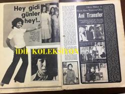 Ses Haftalık Aktüalite Sinema Tiyatro Müzik ve Gençlik Mecmuası Dergisi - 30 KASIM 1974 - Sayı: 49 - TARIK AKAN - ZEKİ MÜREN - FAHRETTİN ASLAN - KAHRAMAN KIRAL - CÜNEYT ARKIN - SEVGİ SOYSAL - KEMAL DENİZ - UĞUR DÜNDAR - ROBERTA FLACK - DONNY HATHAW - HALİT KIVANÇ - MARTIN LANDOU - BARBARA BAIN, SPACE 1999 - MOUTH AND MACNEAL POSTERİ - SALİH GÜNEY - EDİZ HUN - ESMERAY - HÜLYA KOÇYİĞİT, FİKRET HAKAN, EKREM BORA, SUZAN UZTAN, PEKCAN KOŞAR, NURHAN DAMCIOĞLU, EMEL SAYIN, HULKİ SANER, TÜRK HALK MÜZİĞİ SANATÇISI RECEP KAYMAK - YASEMİN KUMRAL - FÜSUN ÖNAL - ELTON JOHN, İLHAN İREM, LYNSEY DE PAUL, DAVID CASSIDY - LUX BULAŞIK SABUNU 1970'LER REKLAMI