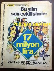 Ses Haftalık Aktüalite Sinema Tiyatro Müzik ve Gençlik Mecmuası Dergisi - 30 KASIM 1974 - Sayı: 49 - TARIK AKAN - ZEKİ MÜREN - FAHRETTİN ASLAN - KAHRAMAN KIRAL - CÜNEYT ARKIN - SEVGİ SOYSAL - KEMAL DENİZ - UĞUR DÜNDAR - ROBERTA FLACK - DONNY HATHAW - HALİT KIVANÇ - MARTIN LANDOU - BARBARA BAIN, SPACE 1999 - MOUTH AND MACNEAL POSTERİ - SALİH GÜNEY - EDİZ HUN - ESMERAY - HÜLYA KOÇYİĞİT, FİKRET HAKAN, EKREM BORA, SUZAN UZTAN, PEKCAN KOŞAR, NURHAN DAMCIOĞLU, EMEL SAYIN, HULKİ SANER, TÜRK HALK MÜZİĞİ SANATÇISI RECEP KAYMAK - YASEMİN KUMRAL - FÜSUN ÖNAL - ELTON JOHN, İLHAN İREM, LYNSEY DE PAUL, DAVID CASSIDY - LUX BULAŞIK SABUNU 1970'LER REKLAMI