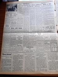 Yeni İstanbul Gazetesi - 12 Ocak 1956 -  Profesör Doktor Yavuz Abadan Köşe Yazısı - Kahire Mihveri Ürdün'e Mali Yardım Teklif Etti -  Üç Eski Vekil Hakkında Dün Meclis Tahkikatı Açıldı - Merih'li Kadın Tokyo'da - Adnan Menderes Şubat'ın İlk Haftasında Pakistan'a Gidecek - İstanbul Valisi Ve Belediye Reisi Fahrettin Kerim Gökay Zeynep Kamil Hastanenin İnşaatını Gezdi - Yeni Belediyeler Kanunu Tasarısı Büyük Millet Meclisi'ne Sevkediliyor - Marcus Antonius Çeviren Halide Edip Adıvar Yazı Dizisi - Otelcilik Kralı Edward Gold Smith İstanbul'da Tetkikler Yapıyor - Sıtkı Yırcalı - Hasan Polatkan - Fatin Rüştü Zorlu - Milli Müdafaa İşçilerine İntibak Zammı - 7000 Kızıl Çin Ve 2000 Amerikan Uçağı Pasifikte Karşı Karşıya - Tarhan Toker - Almanya'nın Radyo İhracatı - Penisilin'in Bol Kullanılması İlacın Tesirini Hiçe İndiriyor - Büyük Güreşçimiz Yaşar Doğu'nun  Tehlikeyi Atlatması Üzerine Mevlit Okunuyor - Fenerbahçe Ordu Takımını Üstün Bir Oyun Göstererek 3 1 Mağlup Etti -  Halanın Mirası Oyunu