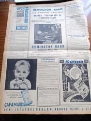 Yeni İstanbul Gazetesi - 12 Ocak 1956 -  Profesör Doktor Yavuz Abadan Köşe Yazısı - Kahire Mihveri Ürdün'e Mali Yardım Teklif Etti -  Üç Eski Vekil Hakkında Dün Meclis Tahkikatı Açıldı - Merih'li Kadın Tokyo'da - Adnan Menderes Şubat'ın İlk Haftasında Pakistan'a Gidecek - İstanbul Valisi Ve Belediye Reisi Fahrettin Kerim Gökay Zeynep Kamil Hastanenin İnşaatını Gezdi - Yeni Belediyeler Kanunu Tasarısı Büyük Millet Meclisi'ne Sevkediliyor - Marcus Antonius Çeviren Halide Edip Adıvar Yazı Dizisi - Otelcilik Kralı Edward Gold Smith İstanbul'da Tetkikler Yapıyor - Sıtkı Yırcalı - Hasan Polatkan - Fatin Rüştü Zorlu - Milli Müdafaa İşçilerine İntibak Zammı - 7000 Kızıl Çin Ve 2000 Amerikan Uçağı Pasifikte Karşı Karşıya - Tarhan Toker - Almanya'nın Radyo İhracatı - Penisilin'in Bol Kullanılması İlacın Tesirini Hiçe İndiriyor - Büyük Güreşçimiz Yaşar Doğu'nun  Tehlikeyi Atlatması Üzerine Mevlit Okunuyor - Fenerbahçe Ordu Takımını Üstün Bir Oyun Göstererek 3 1 Mağlup Etti -  Halanın Mirası Oyunu