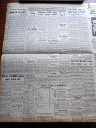 Yeni İstanbul Gazetesi - 19 Ocak 1956 - Halide Edip Adıvar Köşe Yazısı - Atatürk'ün Kızkardeşi Makbule Atadan Vefat Etti - Yunanistan'a Sızan Komünist Ajanlar - Doğu Almanya'da Ordu Kuracağını Bildirdi - Bütçe Komisyonunda Vali Fahrettin Kerim Gökay Hakkında İthamlar - Ankara Üniversitesinin Sert Açıklamasının Tesiri Görüldü - Marcus Antonius Çeviren Halide Edip Adıvar Yazı Dizisi - Kasım Gülek Dün Yaşar Doğu'yu Ziyaret Etti - Migros İçin 5 Milyon Liralık Kredi Temin Edilmiş - Doktor Semih Sümerman - Mustafa Nermi Köşe Yazısı - İstanbulluya Hilesiz Süt Temin Edecek Bir Sığır Çiftliği Kuruluyor - 6 7 Eylül Suçluları İzmir Ağır Cezasında - İzmit Semalarında Garip Bir Cisim - Tarhan Toker - Suni Peyk Florida Hava Üssünden Atılacak - Irak Petrol Satışı İle Halka Temiz Su İçiriyor - Grace Kelly Monako Prensi İle Carlton Otelinin 875 Numaralı Odasında Tanışmıştı - Kızlararası Voleybol Maçları Eminönü Lokalinde Devam Etti - Monte Carlo Rallisi - Adalet Takımı İspanya'da Maç Yapacak - Opon