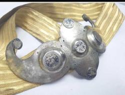 osmanlı türk kemeri, gelin kemeri gümüş kaplama