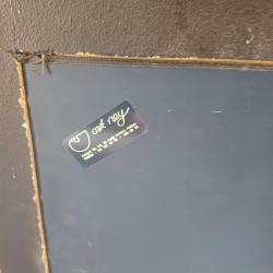 Ahşap Edirnekari  Masif Çerçeveli,Bizoteli Duvar Aynası Siyah ve Altın