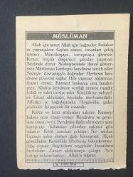 26 EKİM 2004 -TAKVİM YAPRAĞI-DOĞUM GÜNÜ HEDİYESİ-BİZİM ANADOLU TAKVİMLERİ,TÜRKMENİSTANIN BAĞIMSIZLIĞI 1991,MÜSLÜMAN
