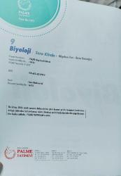 PALME YAYINEVİ, 9. SINIF BİYOLOJİ SORU KİTABI