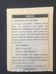 16 KASIM 2004 -TAKVİM YAPRAĞI-DOĞUM GÜNÜ HEDİYESİ-BİZİM ANADOLU TAKVİMLERİ,RAMAZAN BAYRAMI 3.GÜN,NÜKTE