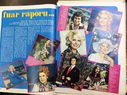 Ses Haftalık Aktüalite Sinema Tiyatro Müzik ve Gençlik Mecmuası Dergisi - 16 AĞUSTOS 1975 - Sayı: 33 - YALÇIN GÜLHAN - FİLİZ AKIN - ITIR ESEN, NECLA NAZIR - BÜYÜK BOY MÜJDE AR POSTERİ - TÜRKAN ŞORAY, DANYAL TOPATAN - NEŞE KARABÖCEK - ZEKİ MÜREN, ALİ RIZA BİNBOĞA - BEHİYE AKSOY - EMEL SAYIN - GÖNÜL YAZAR - BARIŞ MANÇO - ROBERT DE NIRO BABA FİLMİNDE - EBRU SABUN 1970'LER REKLAMI - MÜJDAT GEZEN - KAYNANALAR DİZİSİ, TEKİN AKMANSOY - LEVENT KIRCA - ÖZCAN KÖKNEL - POSTER ARKASI MÜLAYİM EKİ - AHMET ÖZHAN ALBÜM REKLAMI - TANKJU GÜRSU - KARTAL TİBET - EDİP AKBAYRAM - OMO 1970'LER REKLAMI - ÇETİN ENER - LUX SABUN 1970'LER REKLAMI - POSTERLİ 32 SAYFA TAM TAKIM DERGİ