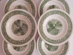 6lı Tabak takım / Vintage FRANSA 80ler / SIFIR tertemiz