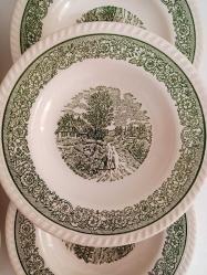6lı Tabak takım / Vintage FRANSA 80ler / SIFIR tertemiz