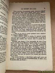 L'İLE MYSTERİEUSE / LE SECRET DE L'ILE / JULES VERNE / LİBRAİRİE HACHETTE / FRANSIZCA KİTAP (GİZEMLİ ADA / ADANIN SIRRI)