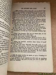 L'İLE MYSTERİEUSE / LE SECRET DE L'ILE / JULES VERNE / LİBRAİRİE HACHETTE / FRANSIZCA KİTAP (GİZEMLİ ADA / ADANIN SIRRI)