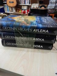Gecenin Hikayesi Serisi-AYLEMA-AŞEKA-DORA (Ciltli Şömizli 3 KİTAP TAKIM)