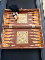 TAVLA - SEDEF AHŞAP  Büyülk Boy