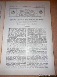 THE NATİONAL GEOGRAPHİC MAGAZİNE / SEPTEMBER 1934  / NATİONAL GEOGRAPHİC SOCİETY / VİNTAGE MAGAZİNE / İNGİLİZCE DERGİ / (SAYFA ARALIĞI 259-396) / FLYİNG AROUND THE NORTH ATLANTİC - ANNE MORROW LİNDBERGH / FLAGS OF THE WORLD - GİLBERT GROSVENOR & WİLLİAM J. SHOWALTER / FLAGS OF MANY NATİONS / EYLÜL 1934 / HAFİF YIPRANMALARI MEVCUT