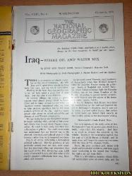 THE NATİONAL GEOGRAPHİC MAGAZİNE / OCTOBER 1958  / NATİONAL GEOGRAPHİC SOCİETY / VİNTAGE MAGAZİNE / İNGİLİZCE DERGİ / (SAYFA ARALIĞI 443-592) / IRAQ - WHERE OİL AND WATER MİX - JEAN AND FRANC SHOR & J. BAYLOR ROBERTS / NATURE CARVES FANTASİES İN BRYCE CANYON - WİLLİAM BELKNAP JR. / FLİGHT OF THE PLATYPUSES - DAVİD FLEAY / THE ISLANDS CALLED FİJİ - LUİS MARDEN / SWİTZERLAND'S ONCE IN A GENERATİON FESTİVAL - JEAN AND FRANC SHOR / THEODORE ROOSEVELT A CENTENNİAL TRİBUTE - BART MCDOWELL / MAPS KEEP PACE WİTH WORLD EVENTS / EKİM 1958 / HAFİF YIPRANMALARI MEVCUT