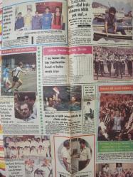 Milliyet Spor Gazetesi 20 Eylül 1981 - Palamut sürüsünü kaçırınca altın madalyadan oldu - Del Haye, karısı Uschi Münih'i çok sevdiği için Çizme'den gelen teklifleri geri çevirdi - Muhammed Ali, gene ringlerde - Efe Aydan'la Salih Bora'nın fotoğrafını 1.5 saatte çektim fotoğraf ve haberi - Gazete haberi - Tek Yaprak Arkalı Önlüdür