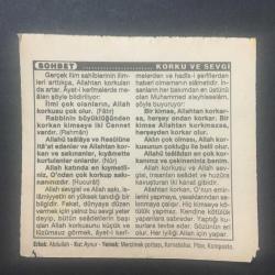 17 OCAK 1995 -TAKVİM YAPRAĞI-DOĞUM GÜNÜ HEDİYESİ-TÜRKİYE GAZETESİ TAKVİMİ,OSMAN TURAN IN VEFATI 1978,GALATA TÜNELİNİN AÇILIŞI,1875,IRAKA KARŞI KUVEYTİ KURTARMA SAVAŞI BAŞLADI 1991,KORKU VE SEVGİ