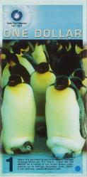 ANTARKTİKA 1 DOLAR 2011 PENGUENLER VE GÜNEY KUTBU'NUN 100. YILI TEMALI PARA. ÇİL KONDİSYON.