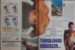 HÜRRİYET GAZETESİ-HÜRRİYET MAGAZİN-MAGAZİN DERGİ-16 ŞUBAT-22 ŞUBAT-1992-SAYI:46-KAPAK-FOTOĞRAF-RÖPORTAJ-GÜZELLİĞİN FORMÜLÜ-AVRUPA NE DURUMDA-KADINLAR..MESLEKLER..DEDİKODULAR..-LİZ'İN ERKEKLERİ LİZ'E BENZER-YARGILANAN GÖĞÜSLER-SİLİKON TARTIŞMASI BÜYÜYOR-KADINLARA ÖZEL-ERKEĞİNİZİ BURÇLARDA ARAYIN-PEMBE BAYRAK-MADONNA-SARA LEE-IVANA CERDELLİ-PAOLA BARALE-JOHN RİCHMOND-AİLEN WUORNOS-GÜZELLİĞİN FORMÜLÜ-GRACE JONES-İKİNCİ BAHAR-FİKRET DOĞRUL-CELALETTİN DOĞRUL-AVRUPA-CLAUDİA SCHİFFER-LADY DİANA-SOPHİE MARCEAU-ORNELLA MUTİ-YARGILANA GÖĞÜSLER-YASAKLANAN SİLİKON-KANSER-BRİGİTTE NİELSEN-LEYLA SOMER-HARİKA AVCI-SONER ŞENİZ-MADONNA-LİZ TAYLOR-MODANIN FİLOZOFLARI-ŞOK ŞAPKALR-CAN GÜRZAP-KONUŞMA DERSLERİ-