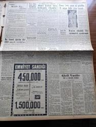 Yeni İstanbul Gazetesi - 5 Şubat 1956 - Karakış Bütün Şiddetiyle Bastırdı - Avrupa'da Soğuktan Ölenlerin Sayısı 100 - Askeri Birliklere Ve Polise Hazırol Emri Verildi Boğazda Mayın Görüldü - İngiltere Kraliçesi Elizabeth Şahane Tuvaleti İle - Demokrat Parti Haysiyet Divanının Hamit Şevket İnce Hakkında Ağır İthamları - Cemal Kıpçak Haysiyet Divanına Sevkedildi - Gog Yazan Giovanni Papini Yazı Dizisi -  Belediye Zabıtası Polisten Ayrılacak - Yılan Hikayesine Dönen Elektrikli Trenin Arızası Yakında Çözülecek - Gizli Vazife Aşk Ve Macera Romanı Yazı Dizisi - Türk Bulgar Hudut Taşları Düzeltilecek - Ahlak Dersleri Hakkında Sözlü Soru - Kuveyt Emiri Şeyh Abdullah Geçen Yıl Petrolden 75 Milyon İngiliz Kazandı - Çocuk Sayfası - Pazar Konuşması Yazan Baydar Derler - Müzik Kronikleri Yazan Fikret Çiçekoğlu - Ankara İstanbul Radyosu Programı - 1956 Bahar Ve Yaz Kreasyonları - Basketbol Lig Maçlarına Bugün İTÜ Salonunda Devam Edilecek - Tiyatro Kronikleri - Macar Futbolcuları Taksim'de