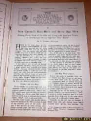 THE NATİONAL GEOGRAPHİC MAGAZİNE / APRİL 1953  / NATİONAL GEOGRAPHİC SOCİETY / VİNTAGE MAGAZİNE / İNGİLİZCE DERGİ / (SAYFA ARALIĞI 421-564) / NEW GUİNEA'S RARE BİRDS AND STONE AGE MEN - E. THOMAS GİLLİARD / THREE MONTHS ON AN ARTİC ICE ISLAND - JOSEPH O. FLETCHER / EYES ON THE CHİNA COST - GEORGE W. LONG / WASHİNGTON'S HİSTORİC GEORGETOWN - WİLLİAM A. KİNNEY & B. ANTHONY STEWART AND JOHN E. FLETCHER / REPORT FROM THE LOCUST WARS - TONY AND DİCKEY CHAPELLE / THO SOCİETY'S HUBBARD MEDAL , AWARDED TO COMMANDER MACMİLLAN / NİSAN 1953 