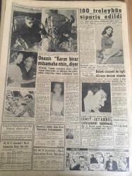 YENİ SABAH GAZETESİ  25 ARALIK 1959 YIL :22 SAYI :7476---CHP dört kanunun tadilini  teklif edecek ---Yasak edilen  tebliğle  ilgili tahkikat ---Devlet Vekili Yurtta İrtica Yoktur Dedi ----Mahkum 2 gazeteci karar tashihi  istiyor ----PTT bir zammı  geri vermeğe mahkum ---Kaymakamlar  arasında  nakil ve tayinler ---Kullanılmış  araba ithal  edilebilecek ---Edebiyata dair : Siyavuşgil ---Sinemalar : Alkazar : İntikam Yolu ,Atlas :Aşka  Susayanlar ,Emek :İdam sehpası -----100 troleybüs  sipariş  edildi --Onassis  karım biraz  müsamaha  etsin  diyor ---Bebek  cinayeti ile ilgili davaya devam  olundu ---Hileli boks  maçlarının kralı : Frankie  Carbo ---Fenerbahçe 'nin  farklı  mağlubiyeti  taraftarları sukutu hayale uğrattı --Fenerbahçe yarın yurda dönüyor ---Togay  Gençlerbirliğini  farklı yeneceğiz diyor ---Basketbolda  I. Spor  Beşiktaş 'ı  yendi  : 51-45---Sinemalar ,Tiyatrolar ,Radyo Programları --Türkiye Boks Şampiyonası --Galatasaray  da karma liste revaçta ----