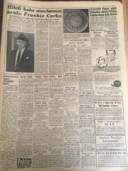 YENİ SABAH GAZETESİ  25 ARALIK 1959 YIL :22 SAYI :7476---CHP dört kanunun tadilini  teklif edecek ---Yasak edilen  tebliğle  ilgili tahkikat ---Devlet Vekili Yurtta İrtica Yoktur Dedi ----Mahkum 2 gazeteci karar tashihi  istiyor ----PTT bir zammı  geri vermeğe mahkum ---Kaymakamlar  arasında  nakil ve tayinler ---Kullanılmış  araba ithal  edilebilecek ---Edebiyata dair : Siyavuşgil ---Sinemalar : Alkazar : İntikam Yolu ,Atlas :Aşka  Susayanlar ,Emek :İdam sehpası -----100 troleybüs  sipariş  edildi --Onassis  karım biraz  müsamaha  etsin  diyor ---Bebek  cinayeti ile ilgili davaya devam  olundu ---Hileli boks  maçlarının kralı : Frankie  Carbo ---Fenerbahçe 'nin  farklı  mağlubiyeti  taraftarları sukutu hayale uğrattı --Fenerbahçe yarın yurda dönüyor ---Togay  Gençlerbirliğini  farklı yeneceğiz diyor ---Basketbolda  I. Spor  Beşiktaş 'ı  yendi  : 51-45---Sinemalar ,Tiyatrolar ,Radyo Programları --Türkiye Boks Şampiyonası --Galatasaray  da karma liste revaçta ----